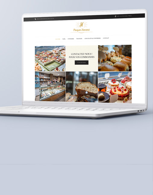 Site e-commerce boulangerie