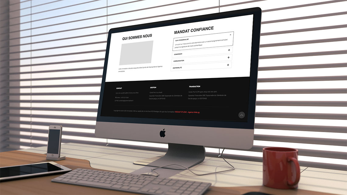 site web mobile cuisiniste