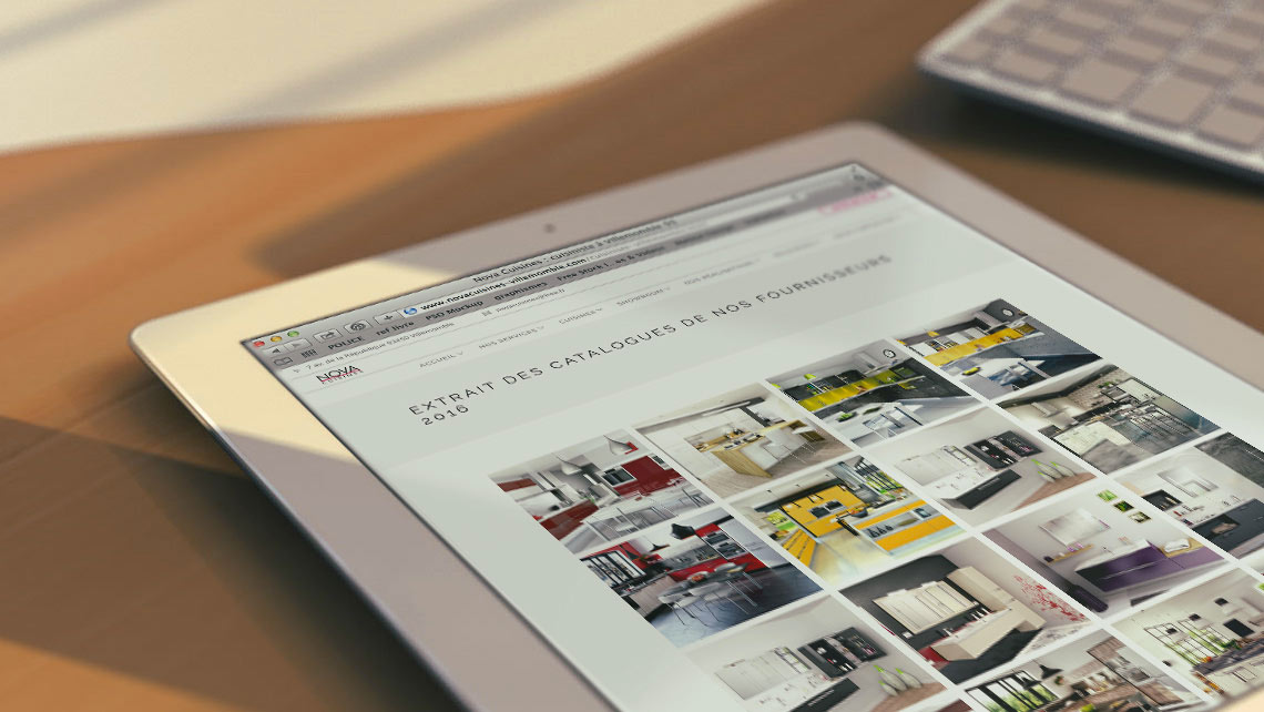 site web mobile cuisiniste