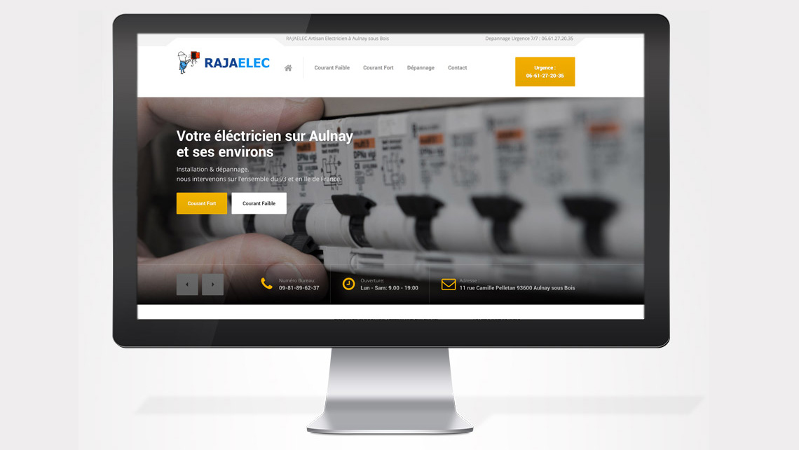 site web entreprise d electricite