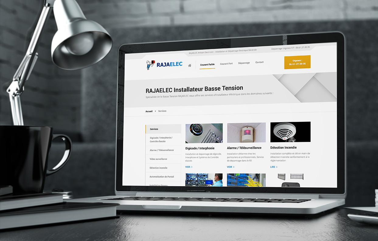 site web electricien