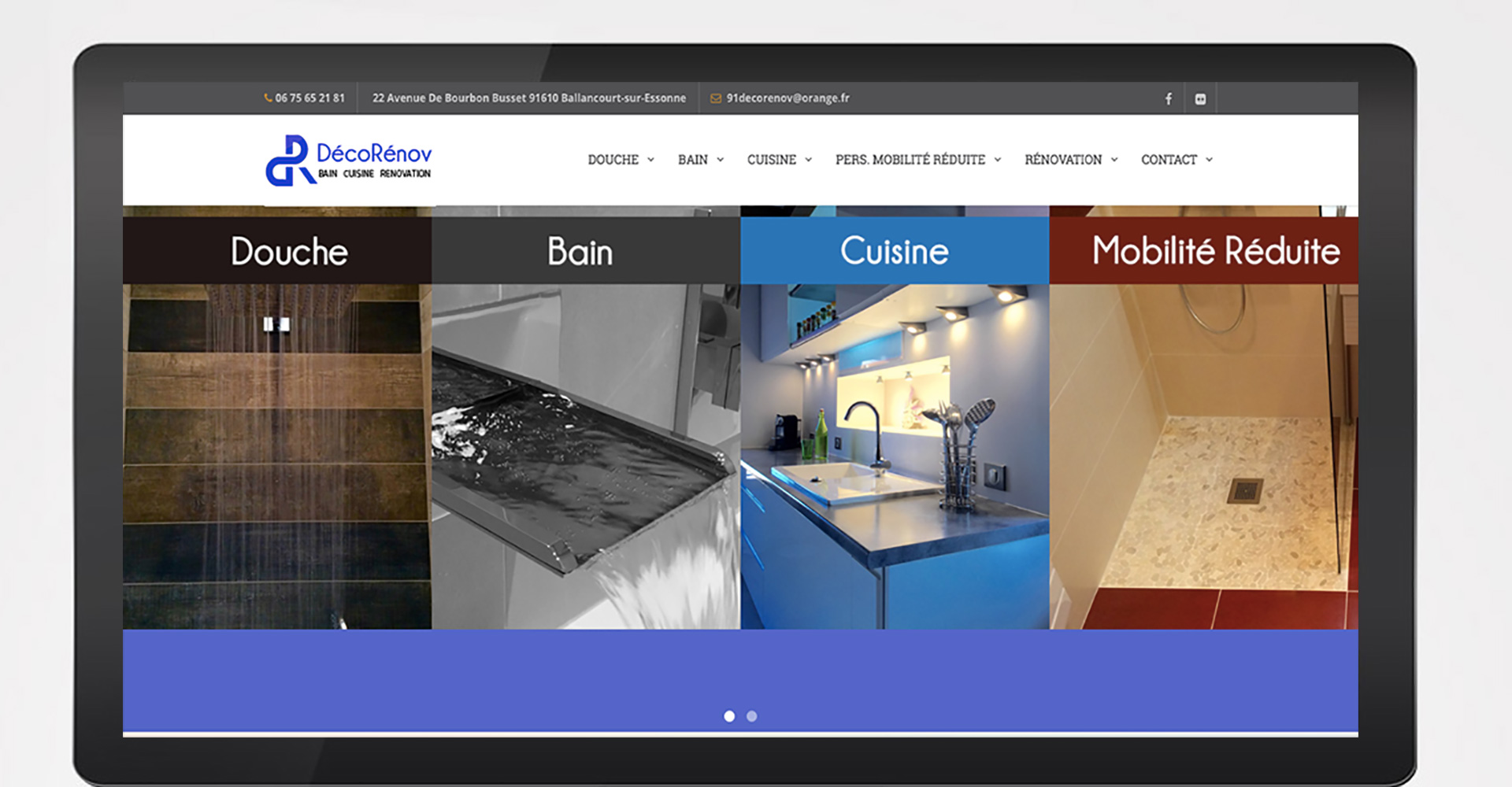 site web entreprise d'agence immobilière