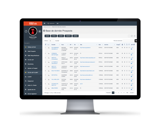 solution metier CRM