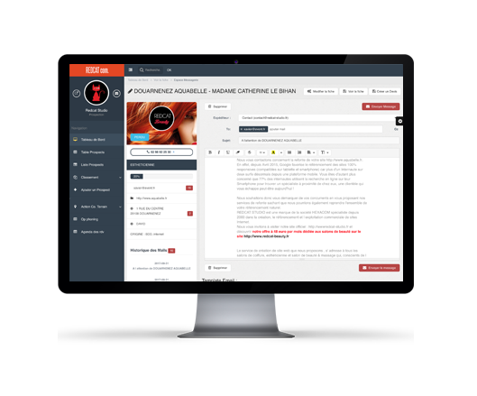 solution metier CRM