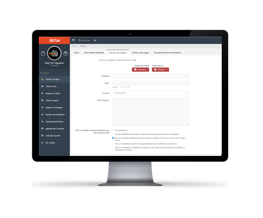 solution metier thermographe