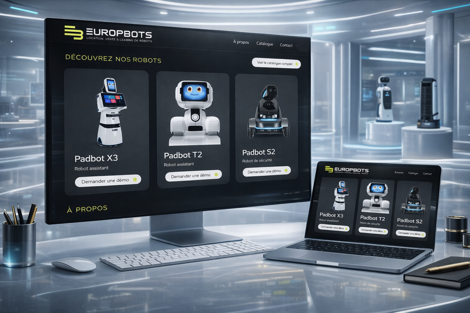 Europbots - Visuel